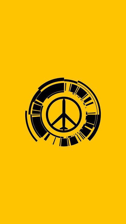 HIDEO_KOJIMA_EN's tweet photo. PW was conceived after hearing the news in the early 2000s that a law student at the University of Costa Rica had filed and won a lawsuit before the Supreme Court, claiming that when the then president announced his "support for the US war in Iraq," this presidential action was 'contrary to the country's constitution and pacifist policies". 
Costa Rica is also a peaceful country that has banned its military and declared itself demilitarized. In PW, foreign armed forces enter the country, and the legendary BIG BOSSes are asked to cooperate with them. To serve as a "deterrent" to the weak, players gather friends, expand their bases, and build up their military. As a result, they become a threat to the international community. To protect themselves, the BIG BOSSes go nuclear. The peace symbol with the bomber is an ironic icon. Yellow is the color of safety. ✌️