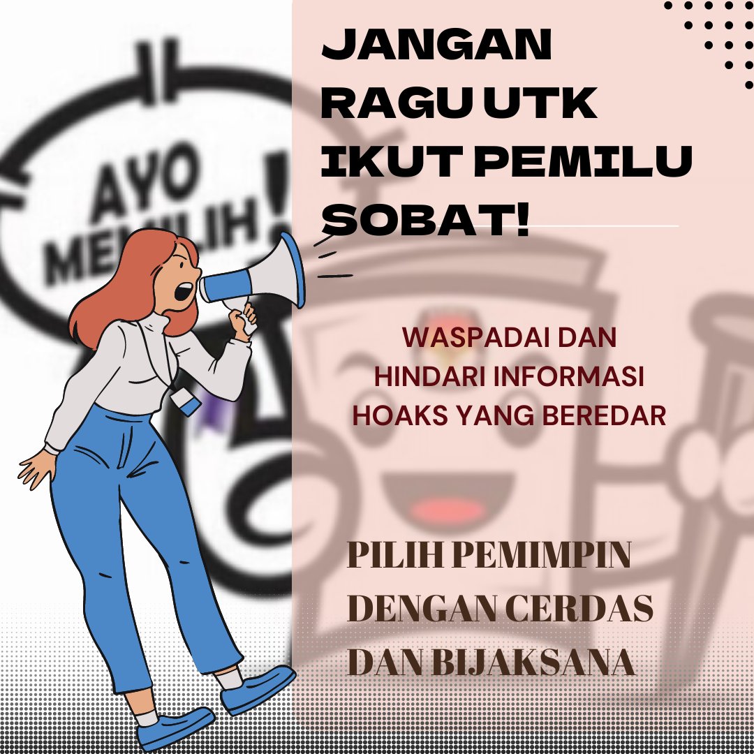 Satu_Indonesia_'s tweet photo. #pemilu2024
#pemilu2024siap
#pemilu2024sesuaitahapan
#pemiluserentak2024
#nohoax
#waspadahoaks
#notipu2 https://t.co/w2nxiqAN85