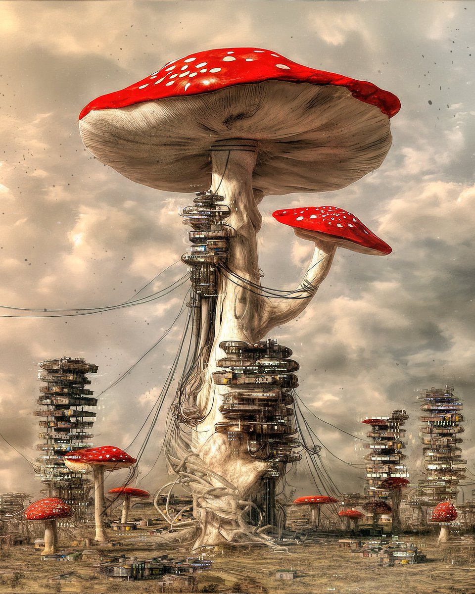 beeple's tweet photo. PARASITIC SYMBIOSIS https://t.co/j2Ej6DrShU