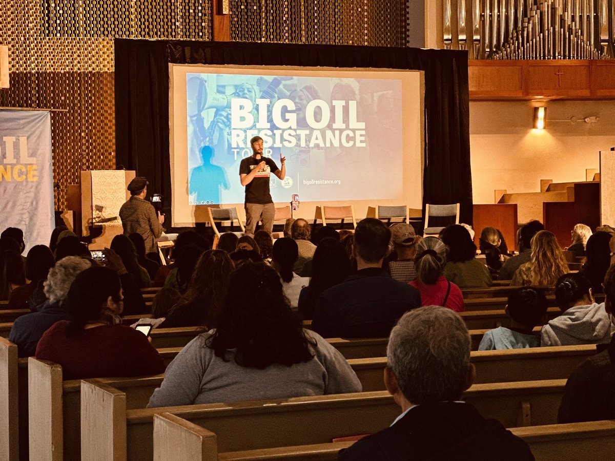 The #BigOilResistance Tour kickoff in L.A. w/ the @LastChance_CA was incredible, empowering, and moving. Who else is ready to join the #BigOilResistance? Text “Organize” to 86799