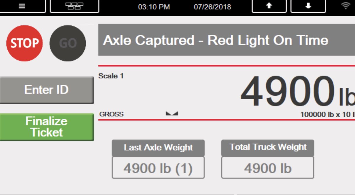 pacwestamerican's tweet image. @ricelake 1280i indicator includes custom programming that can be interfaced to a short axle scale or long axle scale and will direct each axle across the scale using traffic lights . 🚛⚖️💻🚦#pacwestamerican #ricelakeweighingsystem #customprograms #axlescales #since2015⚖️💻