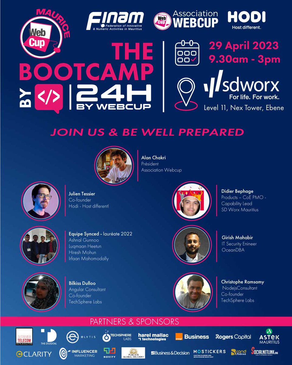 24h By WebCup Maurice tweet media