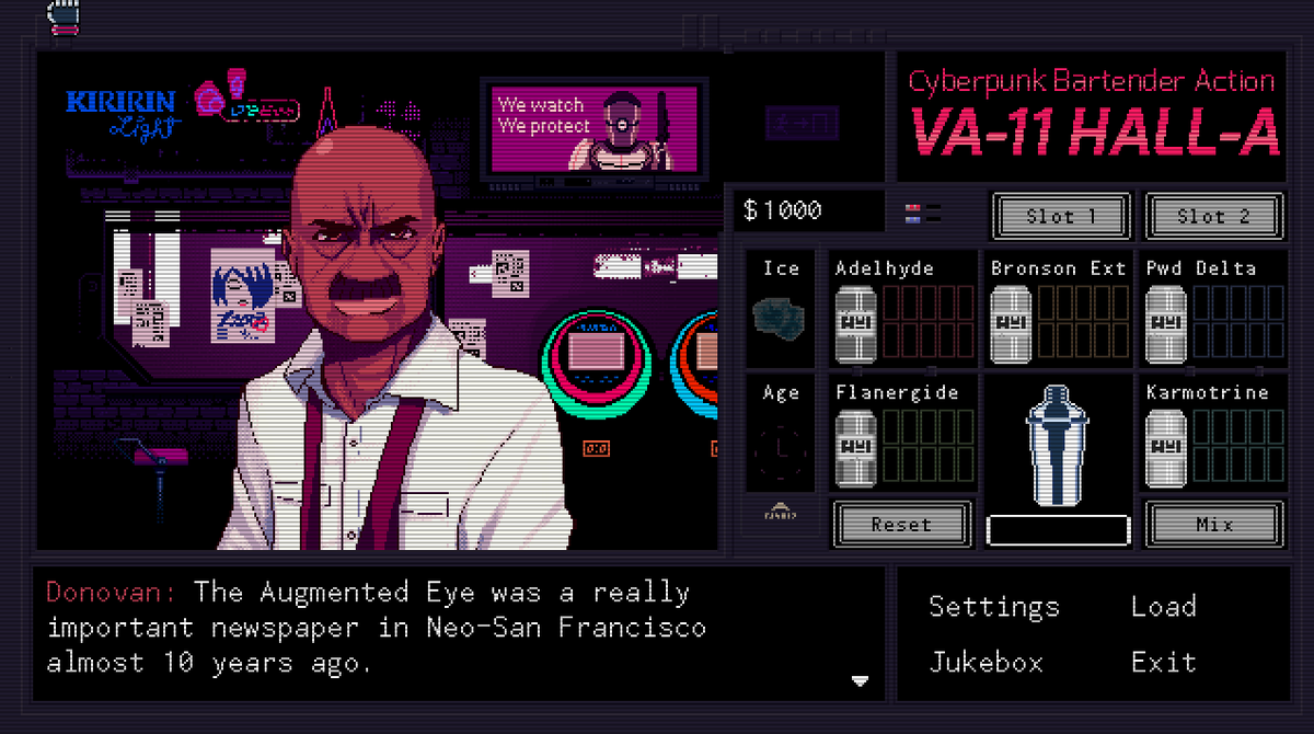 goblingrowl's tweet photo. Restarting and finally going to finish #va11halla- drunk as hell on fireball of course. Keto friendly and knocks me on my ass every time https://t.co/1iKRl01c75
