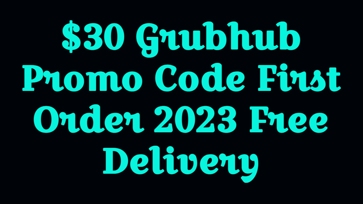 Grubhub Promo Code Existing User June 2023 (PromoGrubhub) / Twitter