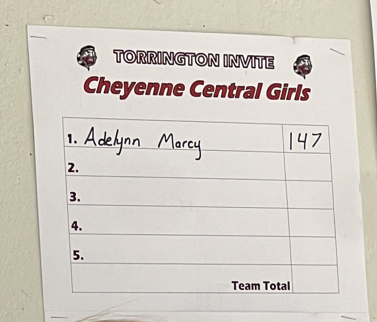 Way to go Central Golfers for finishing 2nd at a chilly Torrington Spring Invite today.
Caden C finished 2nd individually with an 81. 
Great scores posted by our other golfers as well: Jack 85, Bronson 95, Kooper 95, Liam 96 and Adelynn 147.