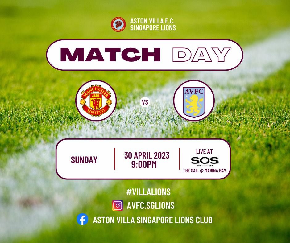 Join us on Sunday in Singapore at 9pm @ SOS @ the sail in Marina Bay. #UTV #AVLions