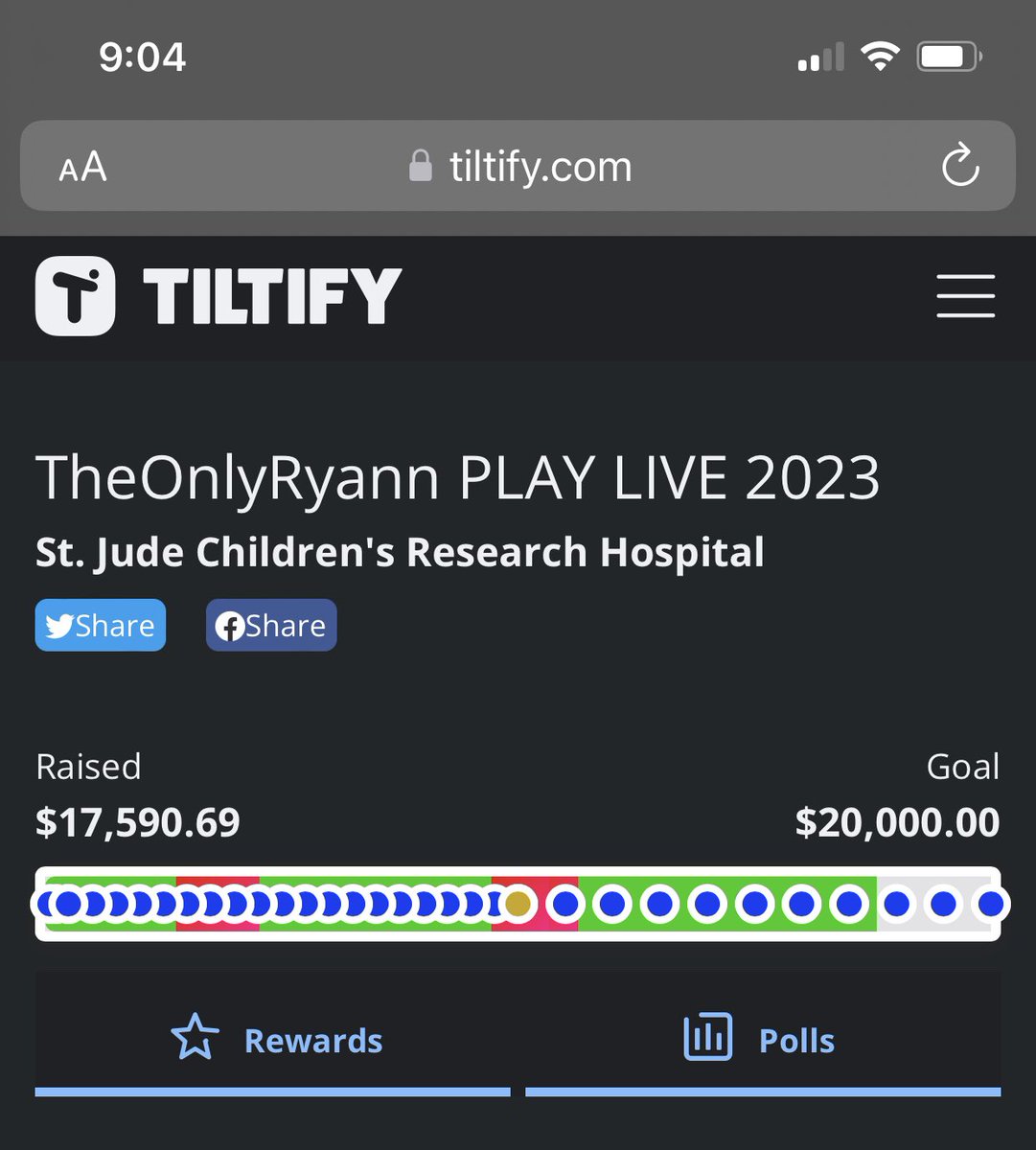 TheOnlyRyann's tweet photo. The Community hit an INSANE goal for @StJudePLAYLIVE and added an extra hour onto the stream, forcing me to play a horror game??!! 😱

We are SO CLOSE to our $20K stretch goal for #StJude! 

DONATE: https://t.co/4Jv4I6OuLw https://t.co/dAeWjTMGT6