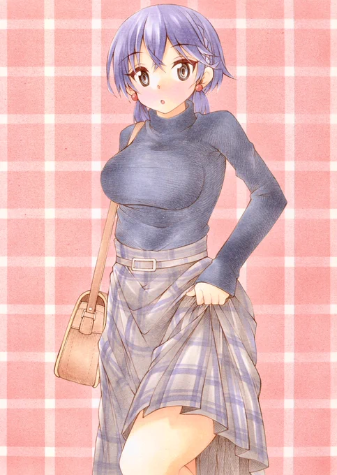 私服おとぼけフェイス 