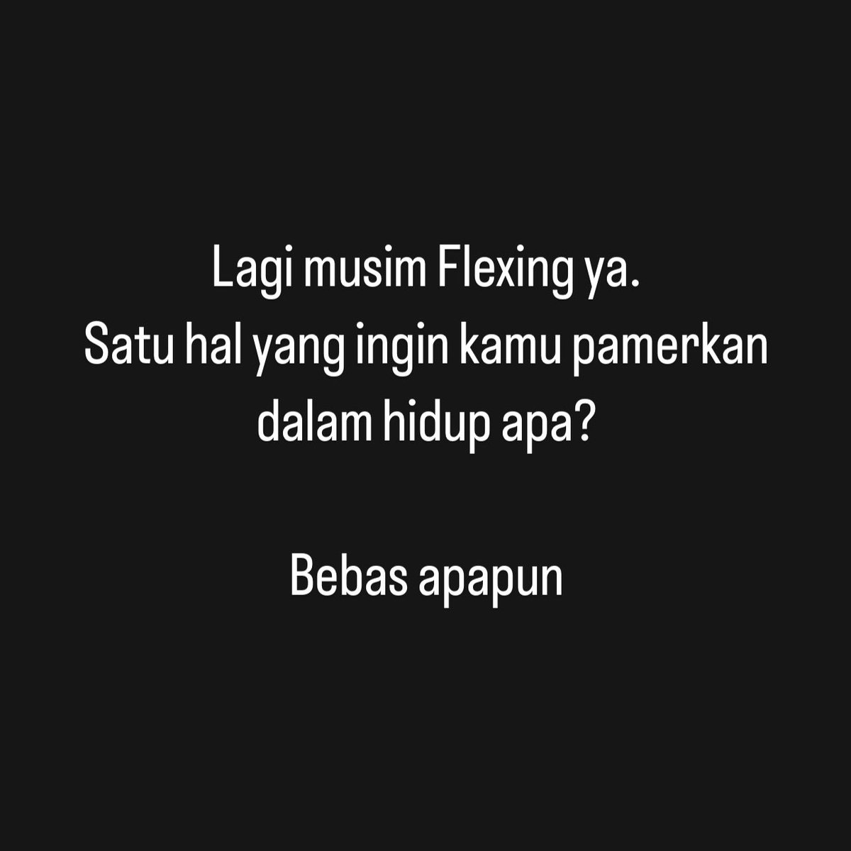 radenrauf's tweet photo. Mau Flexing apa? https://t.co/MjyM3MMjGV