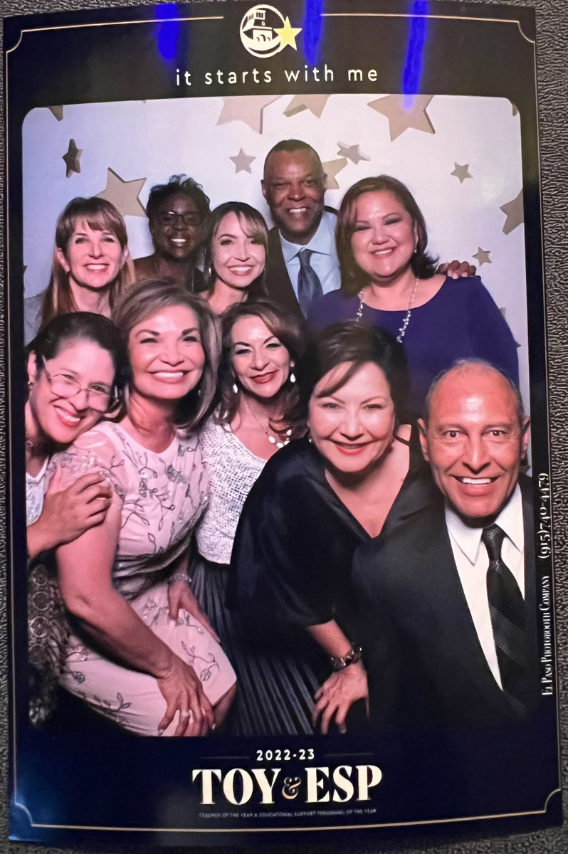 El Paso ISD leadership was happy to celebrate our 2022-2023 Teacher of the Year/Educational Support Personnel of the Year honorees. #ItStartsWithUs #ItStartsWithMe 💙💛