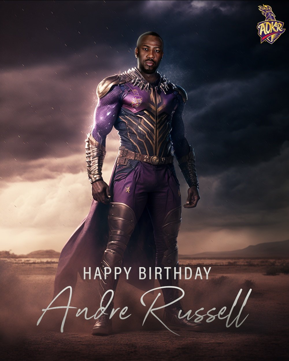 Wishing our knight, Andre Russell a very happy birthday!   