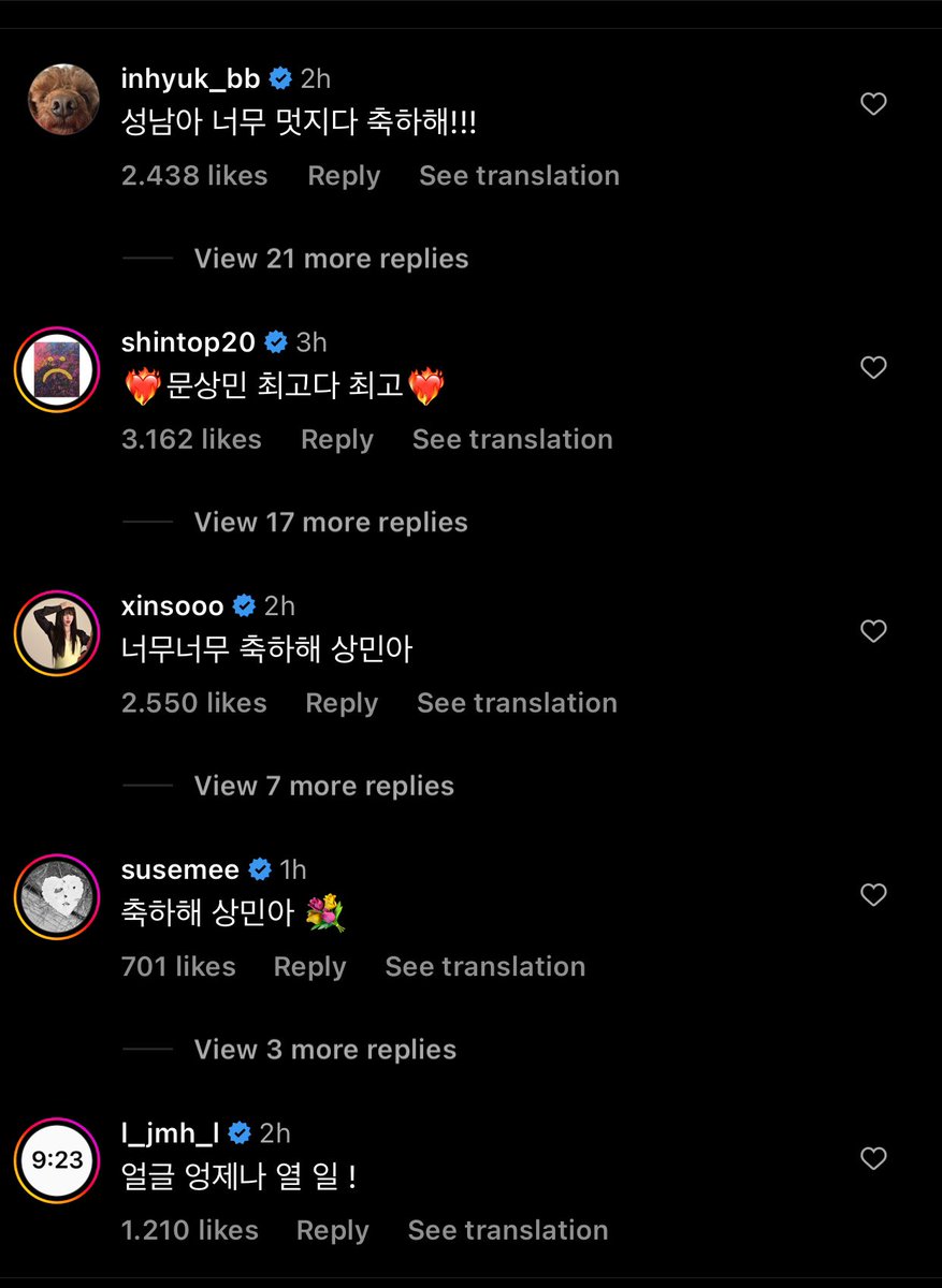 morningshine_id's tweet photo. and the replies 🥰🥺
thank you for support sangmin ❤ https://t.co/ItSL1pbmcR