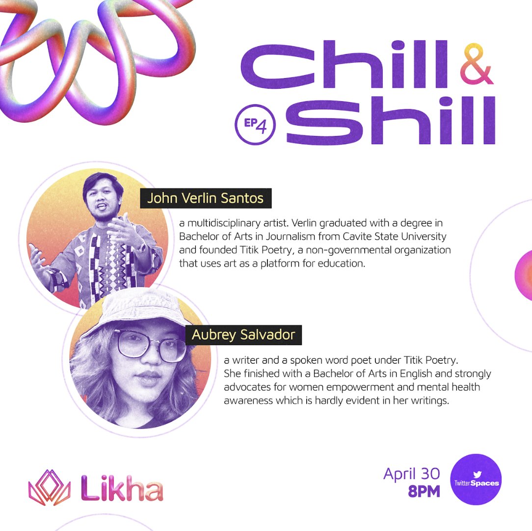 LikhaNft's tweet photo. Don't miss out on these awesome speakers tomorrow. ✨

8PM. Twitter Spaces. hosted by our very own: @angelicasoart 
@TitikAtSigya 
@obricake_ https://t.co/3ZTSwNql7b