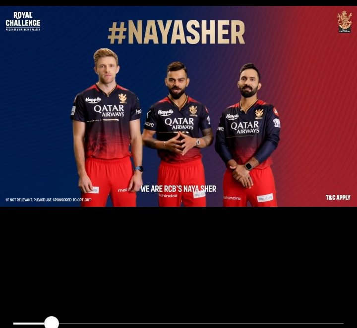 #NAYASHERSPOTTED
#RoyalChallengeChooseBold