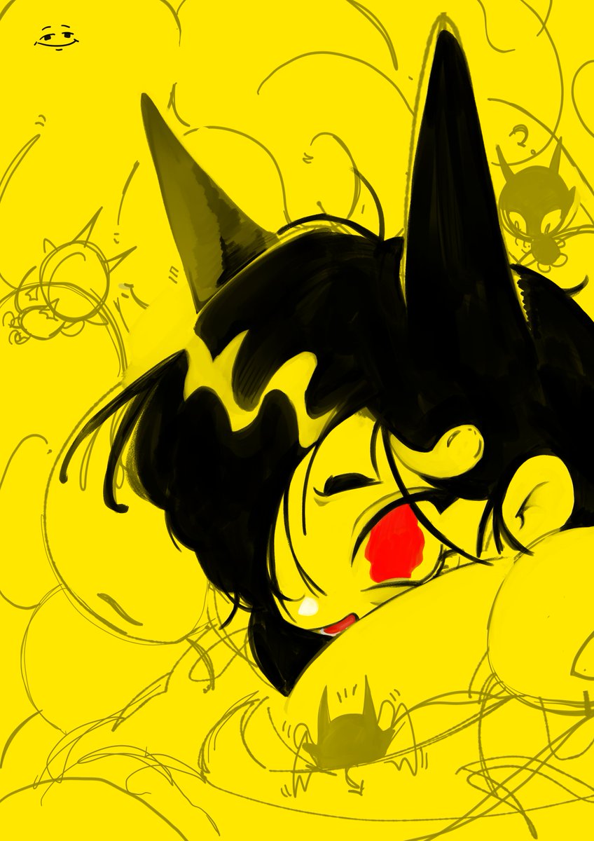 bonssei's tweet image. lil vent art i dont think ill get around to finishing