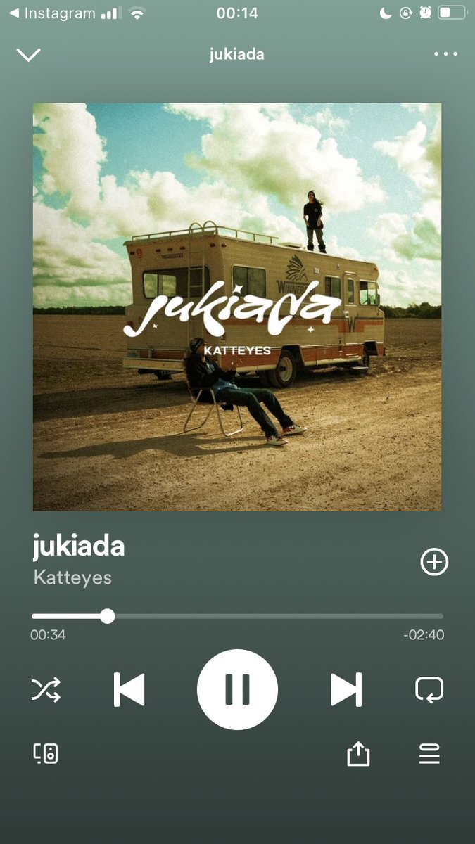 📢| Jukiada de katteyes (iamferv) ya se encuentra disponible en la plataforma de spotify💙
¡vayan a reproducir muchoo!
open.spotify.com/track/1o069EXY…