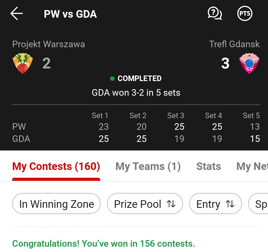 PW vs GDA #Vollyball 
3X Profit. No One Near 🔥
Follow Me for Free Teams

#PolishMensVollyball #Dream11 
#Dream11Teams