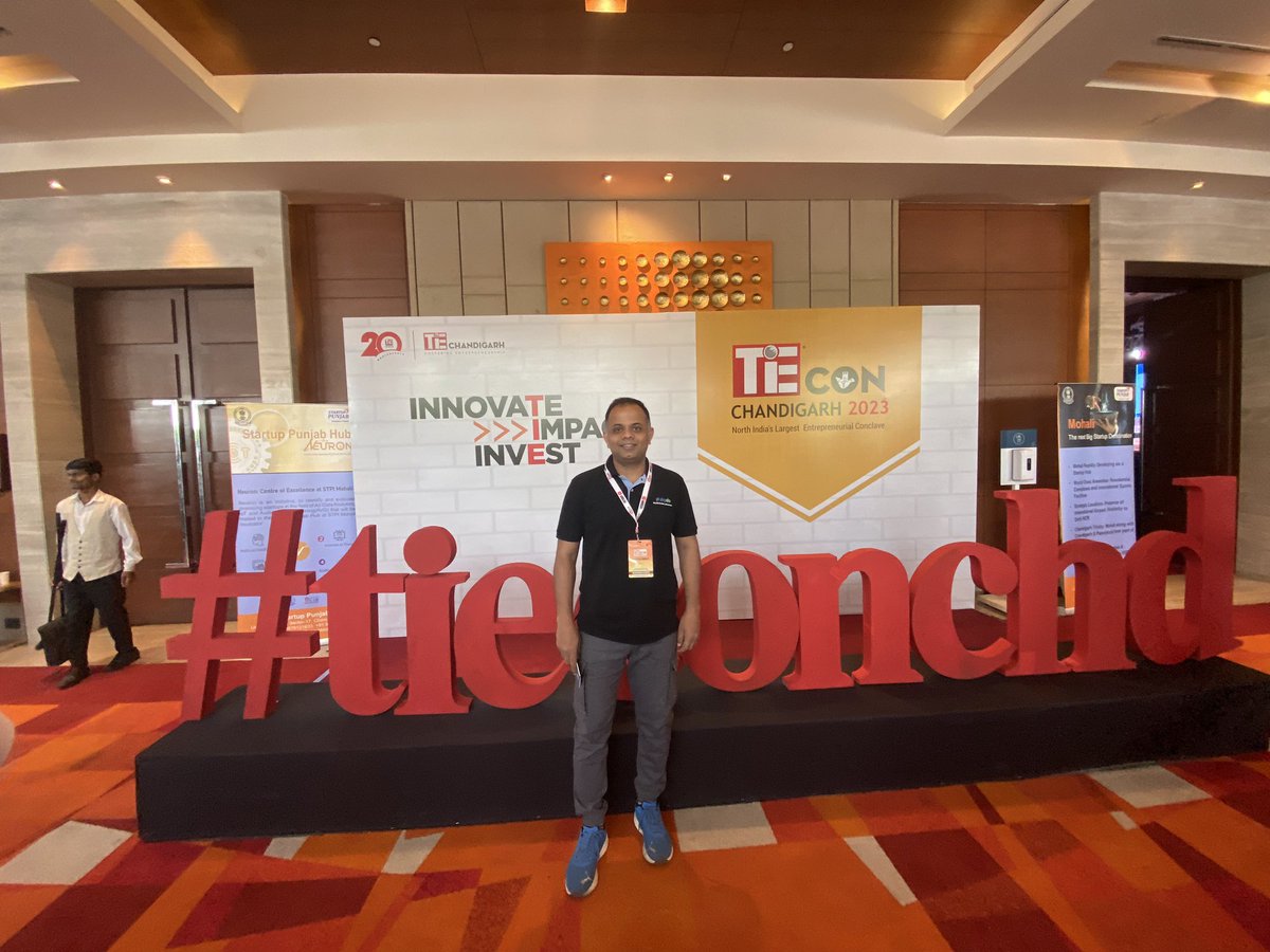 srivats80's tweet photo. Mohali - the next startup hub! Pumped to be exhibiting at TiECON Chandigarh. So many talented entrepreneurs building from Chandigarh Tri-city region for the world - from Tech services to products and SaaS! Skydo is happy to power their cross border payments

#tieconchd #skydo https://t.co/Gi5Elps2X3
