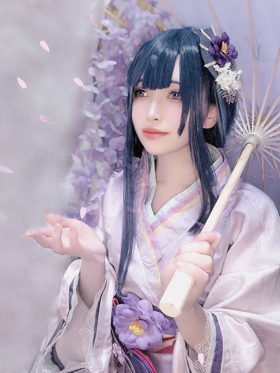 Hanchu456's tweet photo. “这次是真的再见了，影”

#cosplayer #cos #GenshinImpact #原神 #原神写真部 #原神cos #雷电真 #raidenmakoto #原神コスプレ https://t.co/hkhehsIx0m