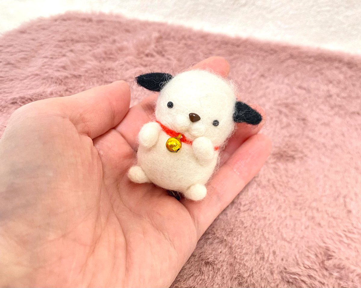 tikufuwa_biyori's tweet photo. ｢リンリンわんちゃん🐶｣

｢かわいい羊毛フェルト展vol.5｣で待ってるよ♪

 #IYN https://t.co/HZRiFMN6j6