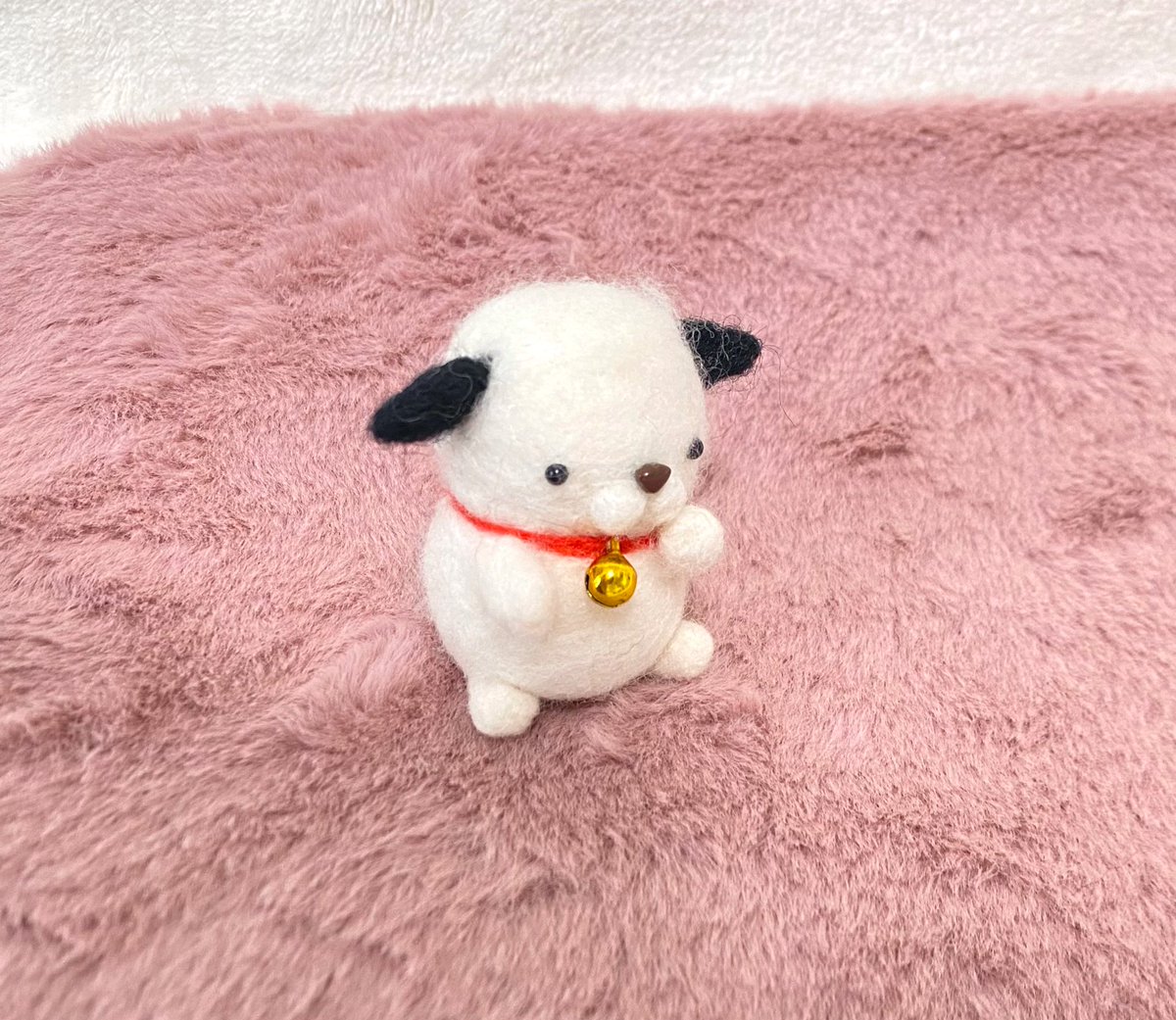 tikufuwa_biyori's tweet photo. ｢リンリンわんちゃん🐶｣

｢かわいい羊毛フェルト展vol.5｣で待ってるよ♪

 #IYN https://t.co/HZRiFMN6j6