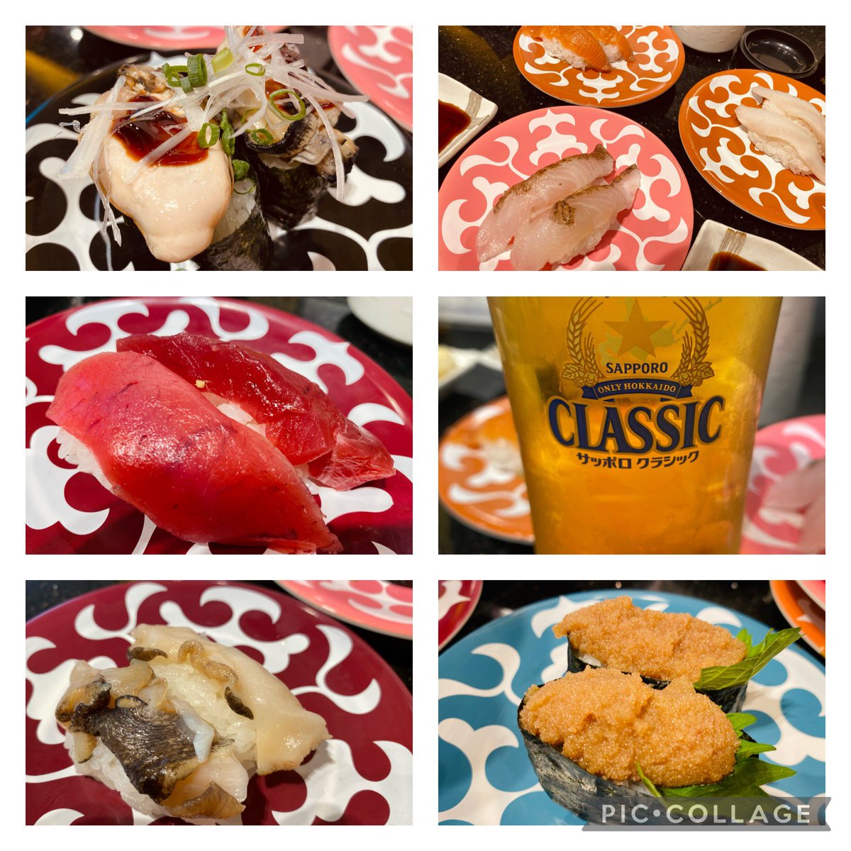 お昼ご飯に回転寿司堪能して
五稜郭でギリギリ桜見てきた〜 
