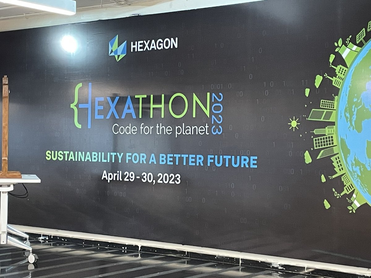 #hexathon sustainability hackathon in Hyderabad today