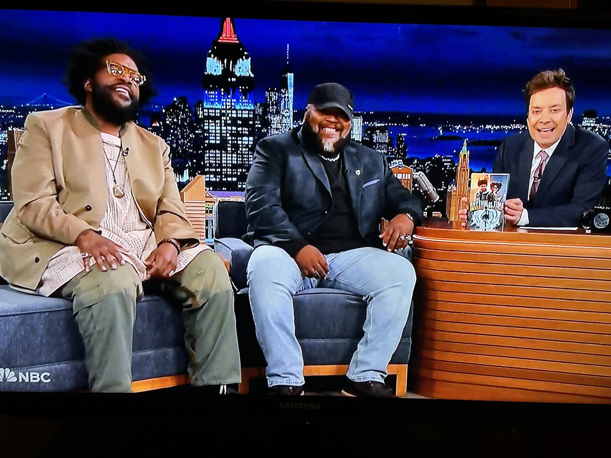bonbar's tweet image. Congrats to @blacklionking73 &amp;amp; @questlove on their NY Times bestseller, The Rhythm of Time! Loved their appearance on @FallonTonight and can’t wait to listen to the @audible_com download of their middle grade book.