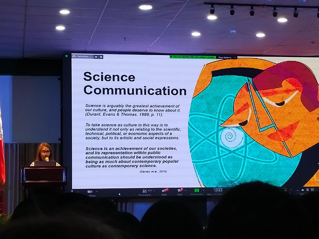 rikapasaba's tweet photo. TAKEAWAY: The challenge in science communication is on how to make scientific articles not intimidating.  Topics that science journalism tackles is an unknown area for the mass readers. It lies on the writer's skill to make information easy to digest.

#PinoyMediaCongress2023 https://t.co/g7OcqU14IO