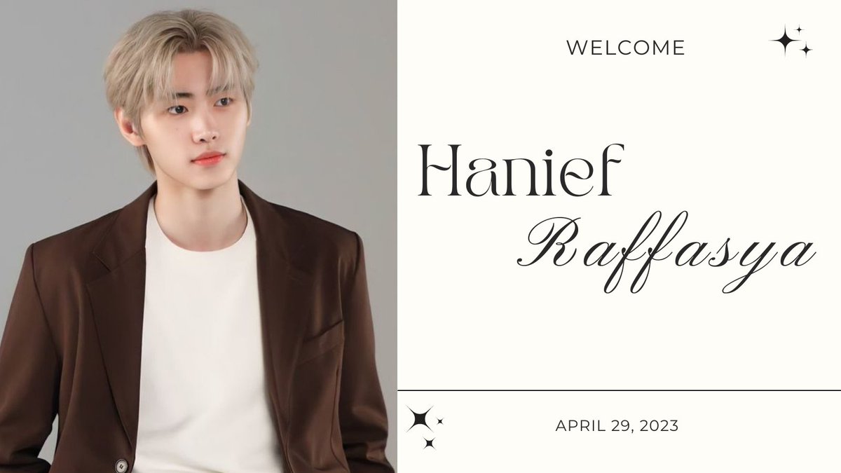 ANNOUNCEMENT  

i'm delighted to inform that start from April 29, 2023 Hanief Raffasya (<a href="/haniefarea/">Hanief</a>) is officially under my care. everything about him related to business matters will be handled by me. please do contact me directly if you want to book any session.