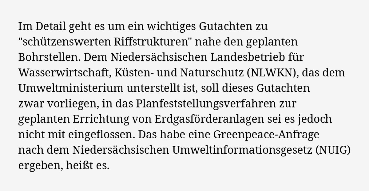 T-Online: Gasbohrung vor Borkum: Greenpeace erhebt schwere Vorwürfe gegen Behörde t-online.de/region/bremen/…