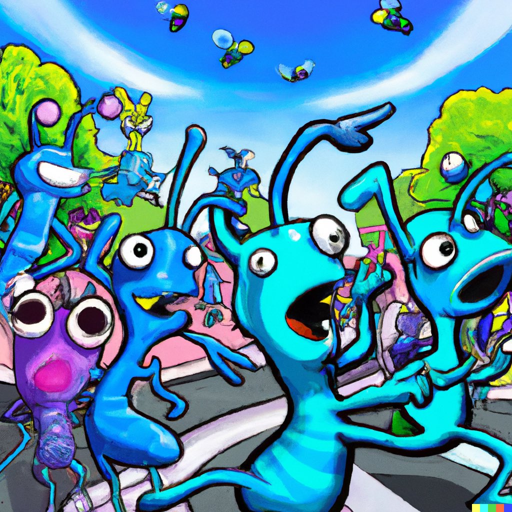 It’s about to go down! #FollowTheBlueGrasshopper ==> NEIGHBORHOOD.earth #NeighborhoodFunToken #MusicNFT