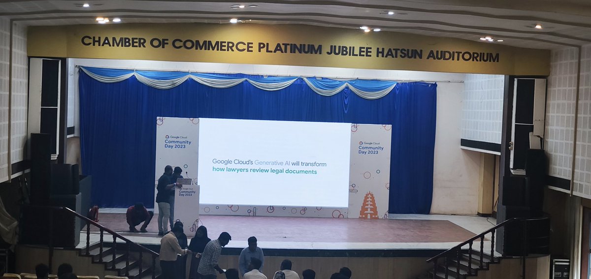 madurai_tech's tweet photo. Attending Google cloud community day 2023 #Madurai by @GDGCloud @gdgmadurai  @googlecloud #GCCDINDIA @GoogleDevsIN  #GCCDMadurai #GoogleCloudCommunityDay #GCCD2023 https://t.co/T3AHxO4Zbr