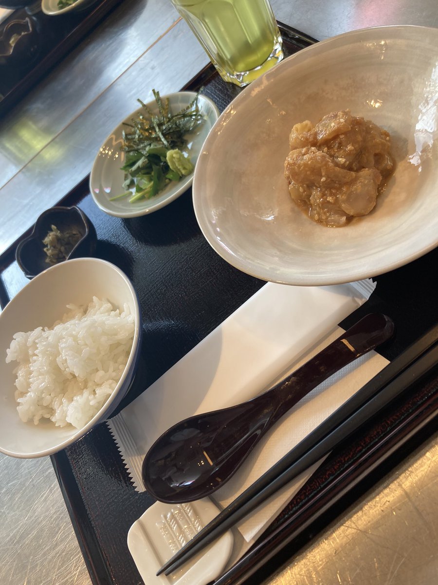 sumochi14's tweet image. 体験授業してきた！
鯛のお茶漬けしてきた〜

 #hattori