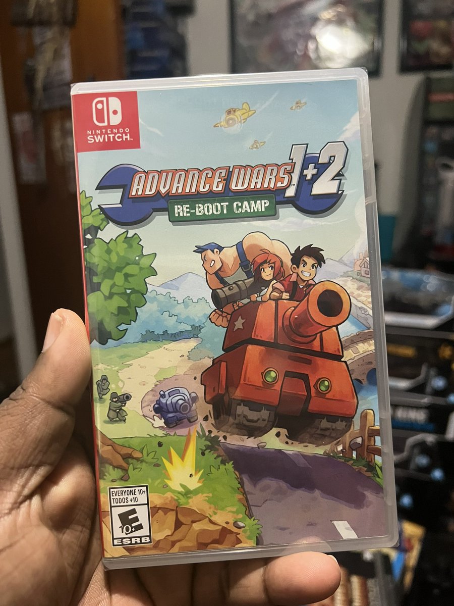 HeyBigBear's tweet photo. Whoโs ready for war ? If not then stay your weak ass home lol ๐ war soldiers go to war here - https://t.co/jzGMBjCXKN #advancedwars #NintendoSwitch #NintendoSwitchOLED #switch #videogames #gaming #NewRelease #gamingcommunity https://t.co/OHkYPkA9bl