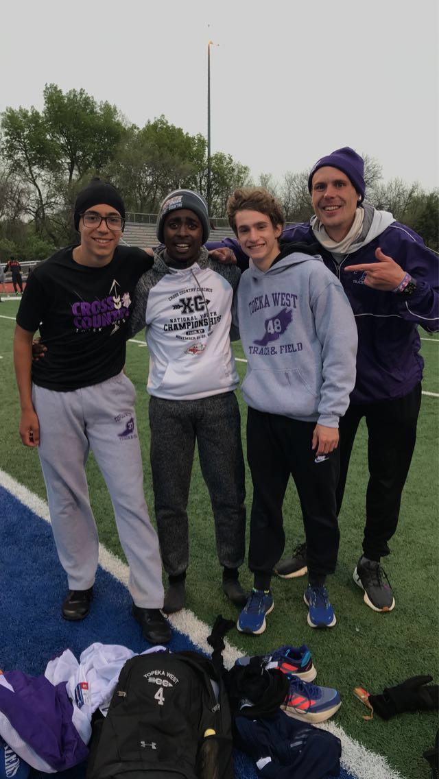 Best team ever all these guys pr'd by atleast 7 seconds today. Elijah with 2:15 and Mark with his best time 4:45 proud of the team today!!❤️📈