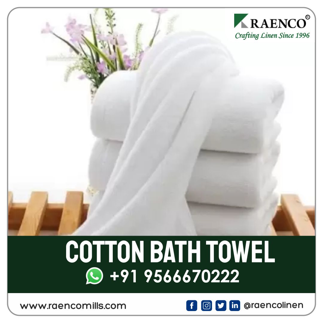 Cotton Bath Towels

#BathTowel #bathtowels #towel #towels #protector #facetowel #spa #spatowels #handtowels #whitetowels #raencoindia #bathmat #bathrobe #whitelinen #bathlinen #bedlinen #Raenco #raencolinenraencolinen