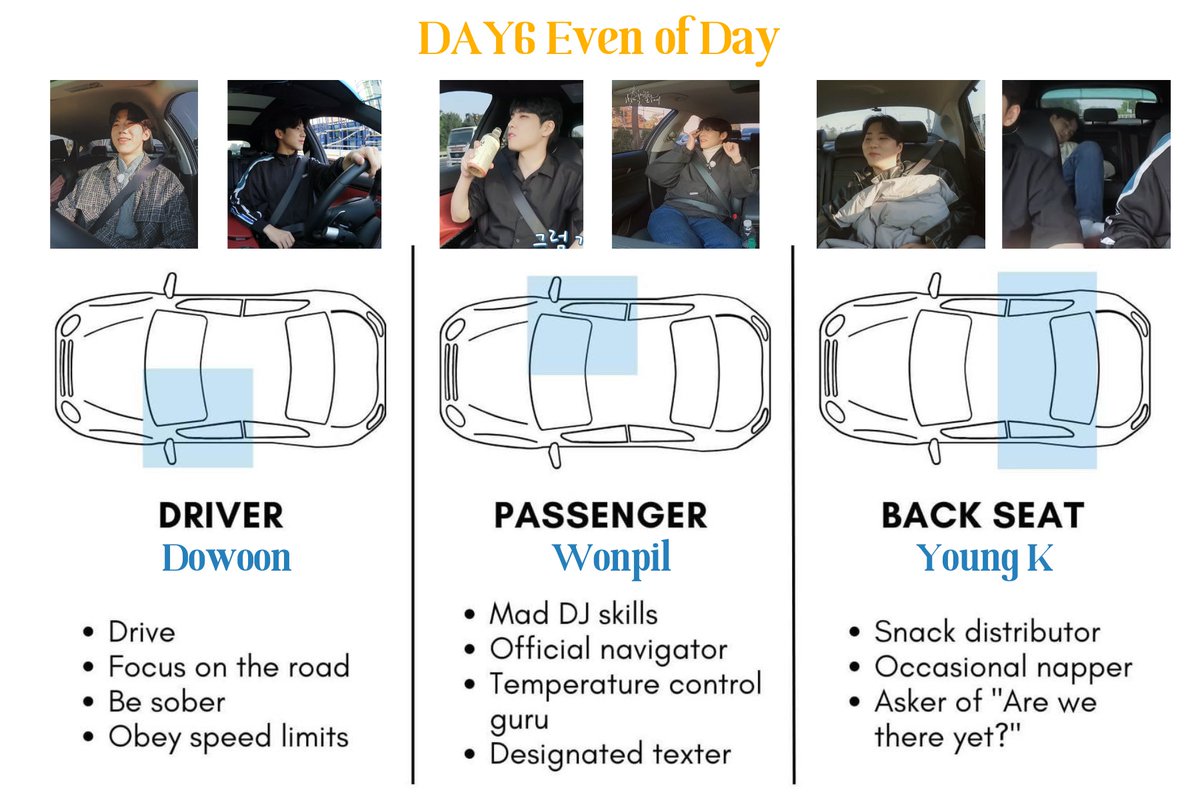 byewinterjin's tweet photo. #day6 eod in the car https://t.co/voOjR7esEz