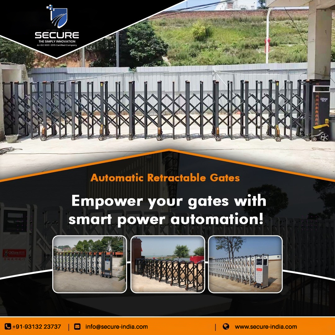 SecureIndia_'s tweet photo. Elevate your gates with the power of #smartautomation. This a simple and convenient solution that brings ease of usage with control literally your #fingertips!
📞 +91-93132 23737
📧 info@secure-india.com
🌐https://t.co/O8YSVnHISC
#secureindia #automaticgate #gatesystem https://t.co/WQsPvFUn7m