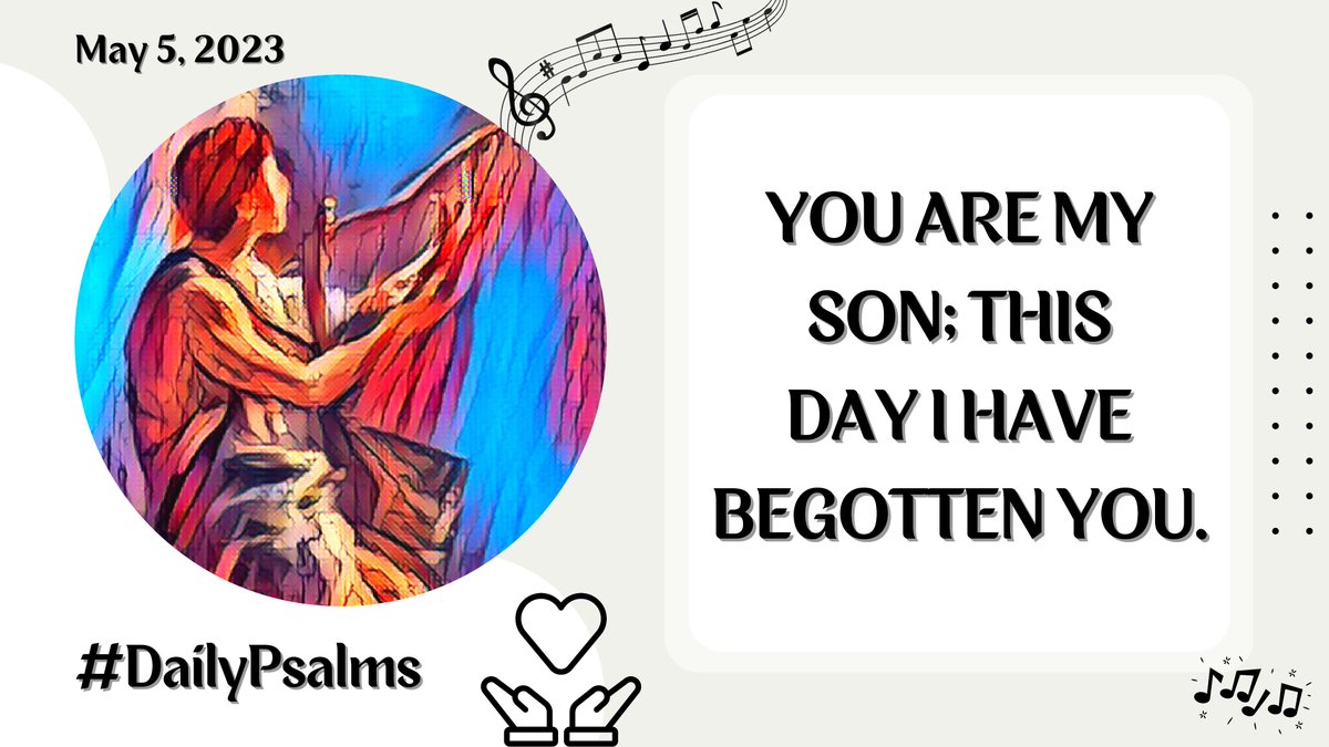 Responsorial Psalm — Friday, May 5, 2023. The Psalms arose from the communities of the Holy Land and were prayed by Jesus and fulfilled in Him. They are a companion in difficult and joyful life situations. The Responsorial Psalm follows the first reading. #DailyPsalms