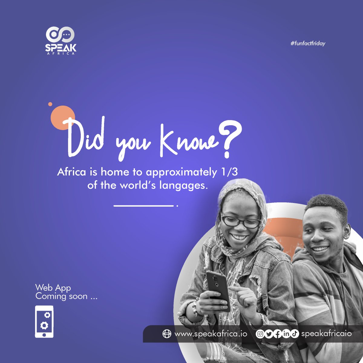 speakafricans's tweet photo. Did you know that Africa is home to approximately 1/3 of the world's population? That's over 1.3 billion people
#africanlanguage #africa #learnalanguage #language #culture #africanculture #languagelearning #learnanafricanlanguage #education #africantradition #history #elearning https://t.co/875UWMNb6j
