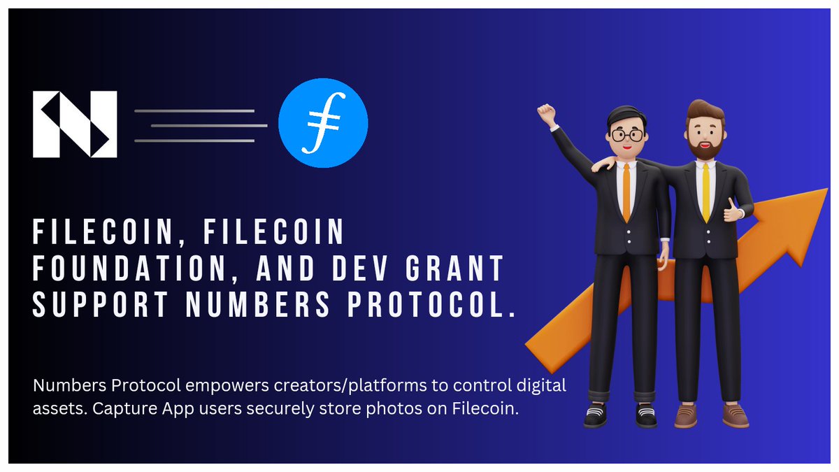 heyabhishek_'s tweet photo. The #NumbersProtocol has enabled creators and content platforms to exercise control over their digital assets.
Through its blockchain-based camera applications, such as the Capture App, users can securely store their photos within the Filecoin ecosystem.
#Web3 $NUM #NUMARY https://t.co/KV99jciW0y