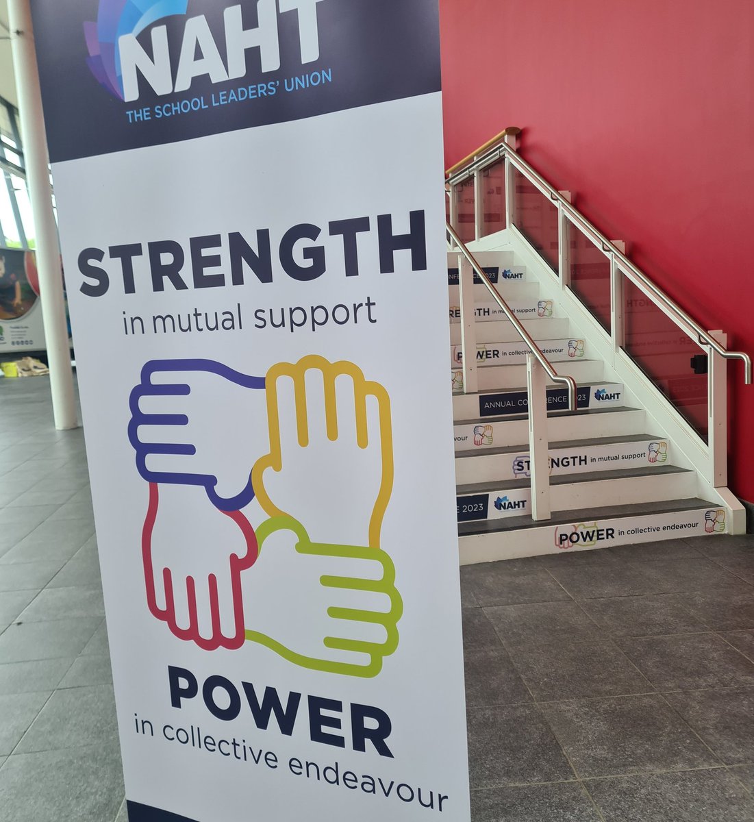 NAHTRedbridge's tweet photo. @NAHTRedbridge are proud to be representing the school leaders of #Redbridge at the @NAHTnews conference in Telford at such an important time for education #NAHTConf https://t.co/cP6WipC4dk