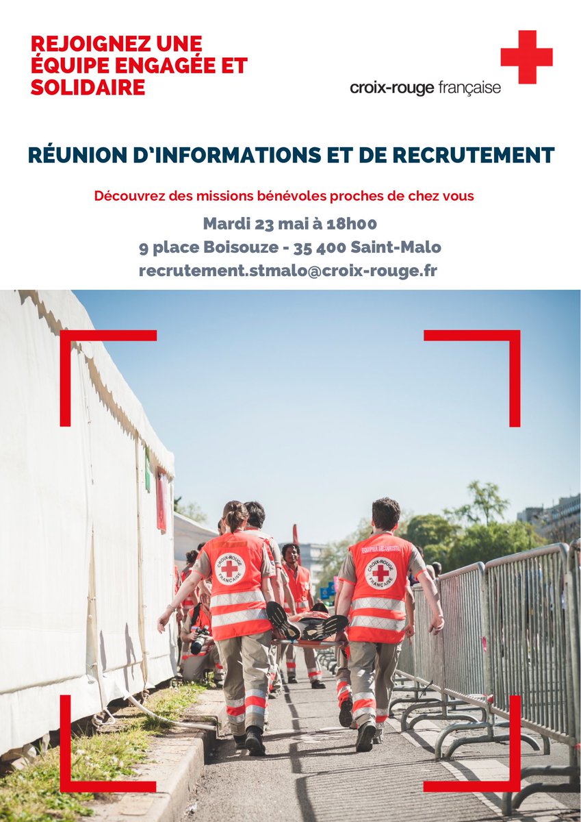 Croix-Rouge française - UL du Pays Malouin tweet media