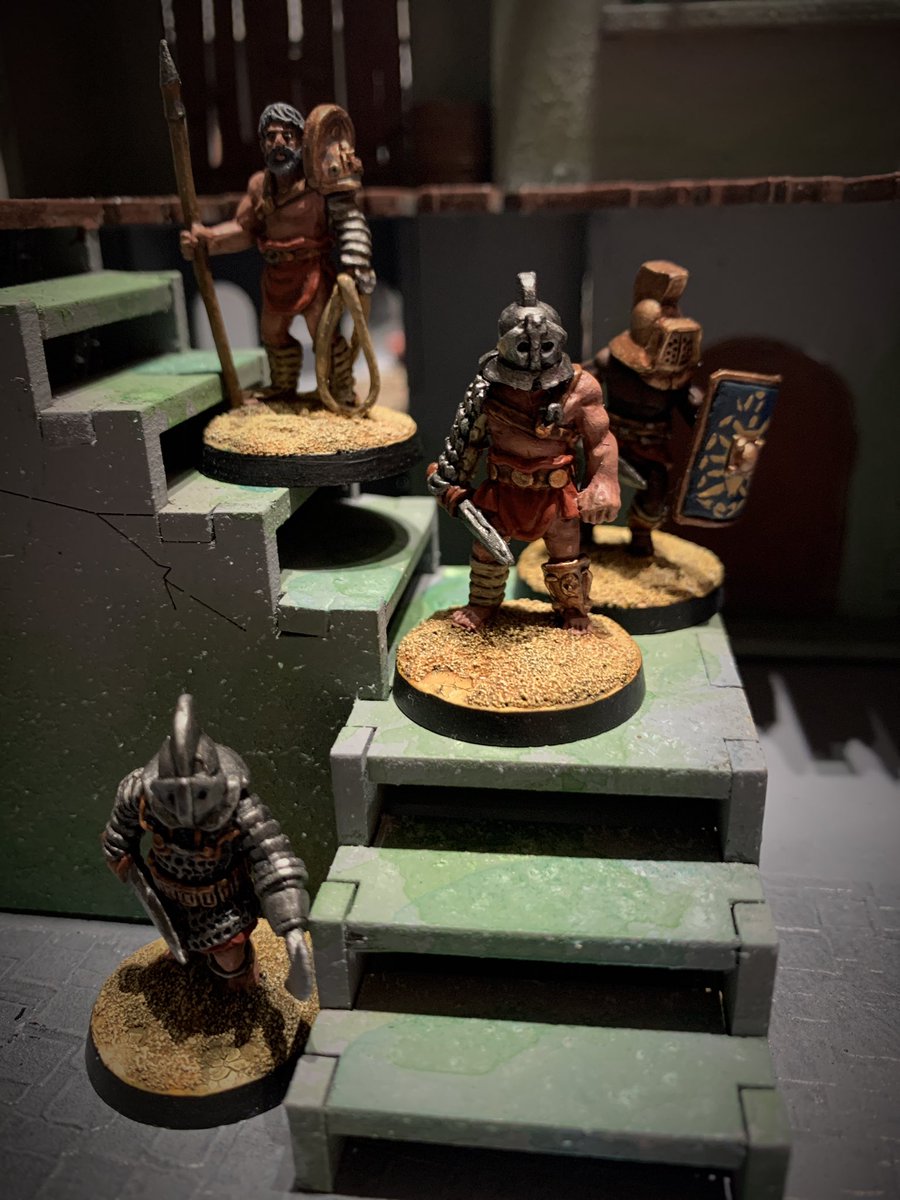 SabreWargaming's tweet photo. Into the ruins of #Mordheim, searching for some hidden treasure. My warband finds them stuck in between some heavily armoured dwarves and some frenzied disease ridden rats! Knowing that they were in the jaws of certain death they fell back to fight another day  #wargaming https://t.co/XA1JWHLNwo