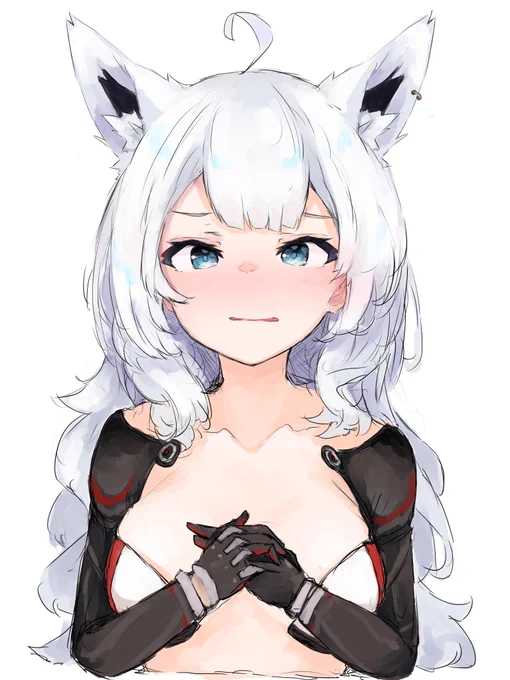【ホロライブ白上化計画】  No.2  白上フブキ×ロボ子さん(キャストオフ) #絵フブキ