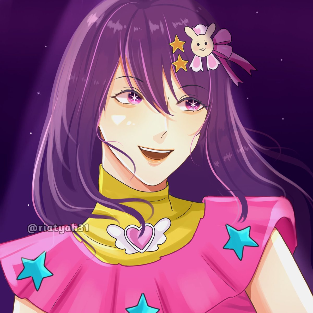Riatyah31's tweet photo. Ai hoshino ✨
#AiHoshino #fanart #animation https://t.co/Wzq4jz7ljq