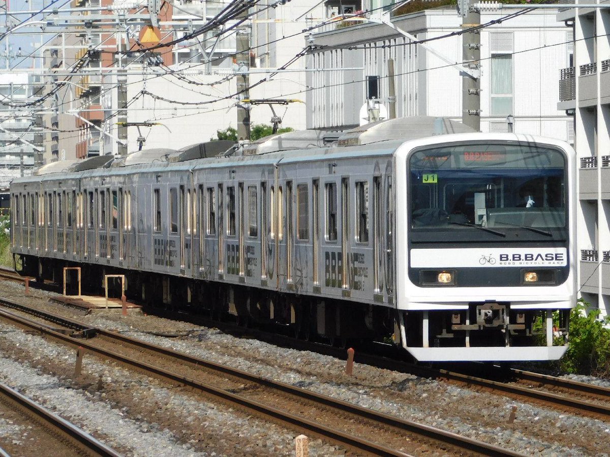 2023/04/29
209系
B.B.BASE外房
両国→安房鴨川

@亀戸駅

#JR東日本 #総武快速線 #209系