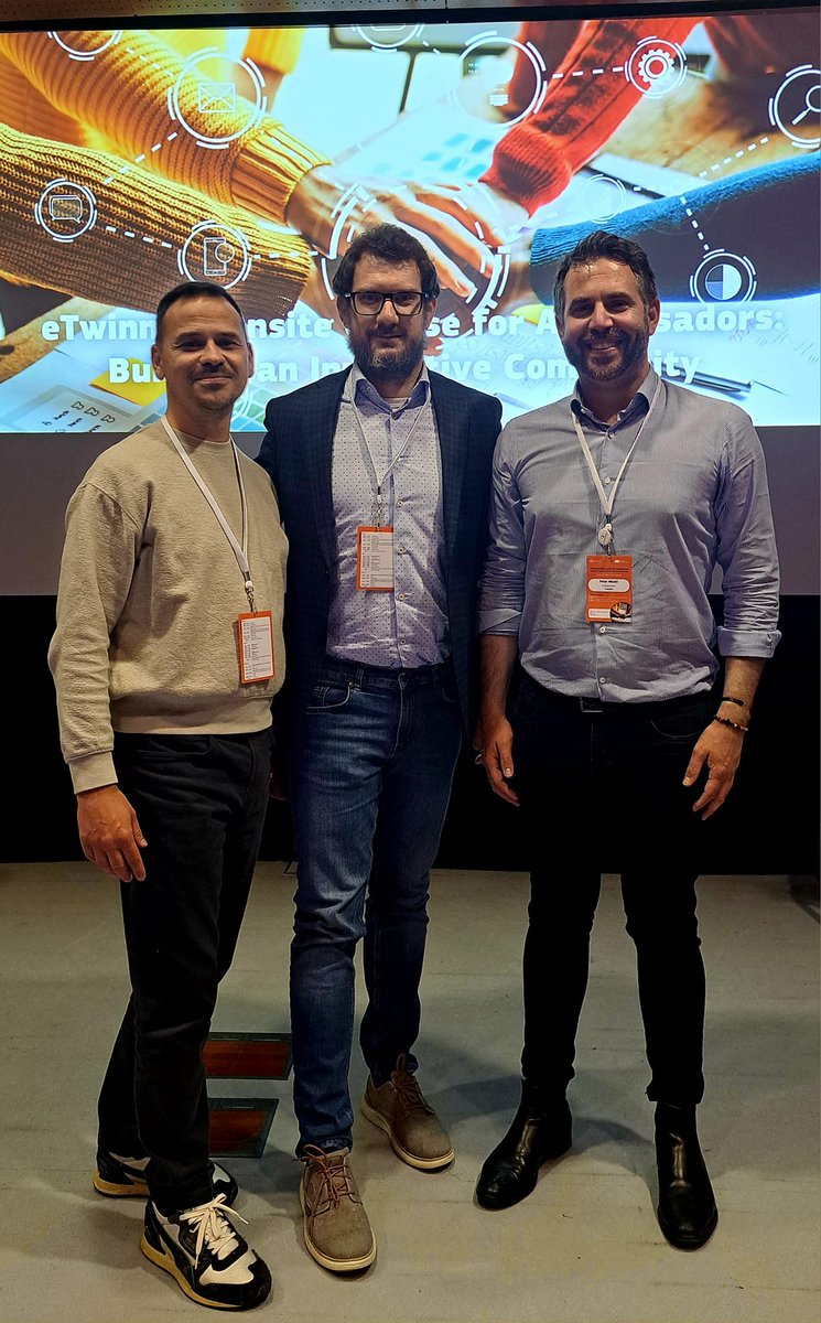 Na radionici profesionalnog usavršavanja za #eTwinning ambasadore koja se odvija uživo u Lisabonu od 27. do 29. travnja hrvatske eTwinnere predstavljaju ambasadori @PNikolic2, Alen Ptičar i <a href="/BrajkovicMarko/">Marko Brajković</a>.