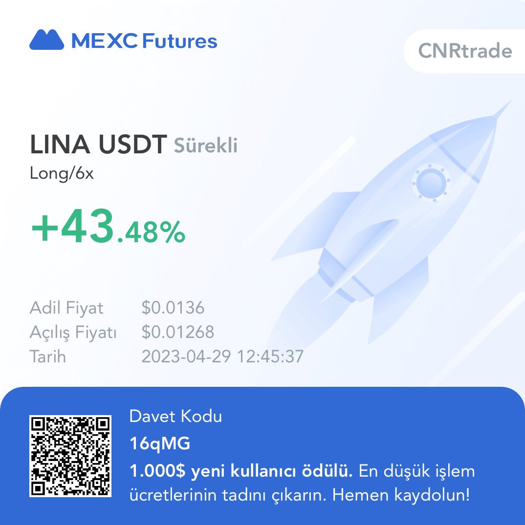 CryptoCNR's tweet photo. #LINA %45 e ulaştık 🚀

Copy trade dönemine gireceğiz. Bundan sonra yaptığımız işlemleri çok daha rahat takip edip hiç yorulmadan siz de kazanacaksınız. 

Bildirimleri açın ! https://t.co/XuY0Yiwc3k